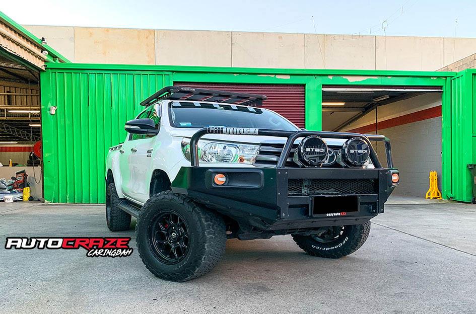 TOYOTA HILUX N80 4WD TECH MATTE BLACK